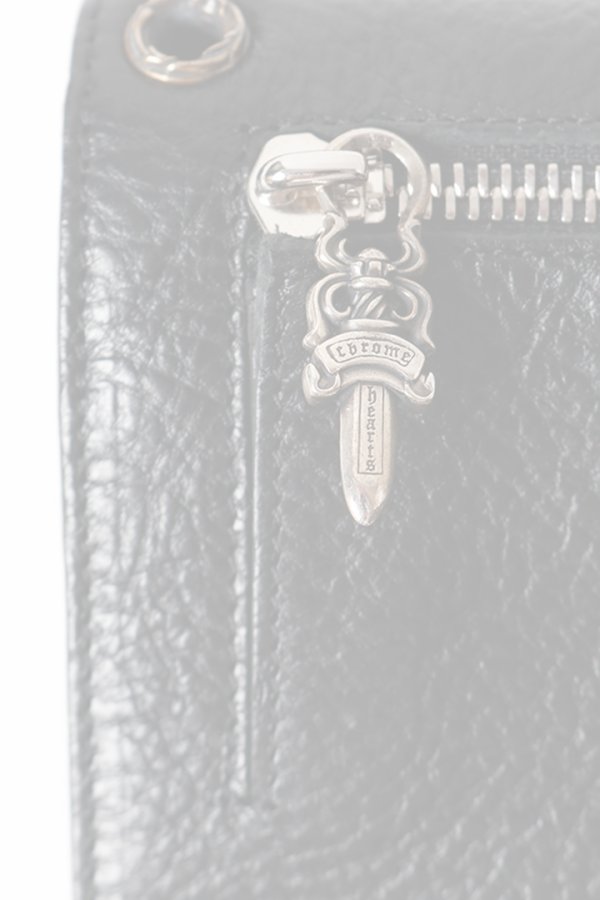 画像9:  {SOLD} CHROME HEARTS クロムハーツ WALLET-WAVE-BLK HVY WT LTHR／ウェーブウォレット {-BFS}  :CH202606-16-F  (9)