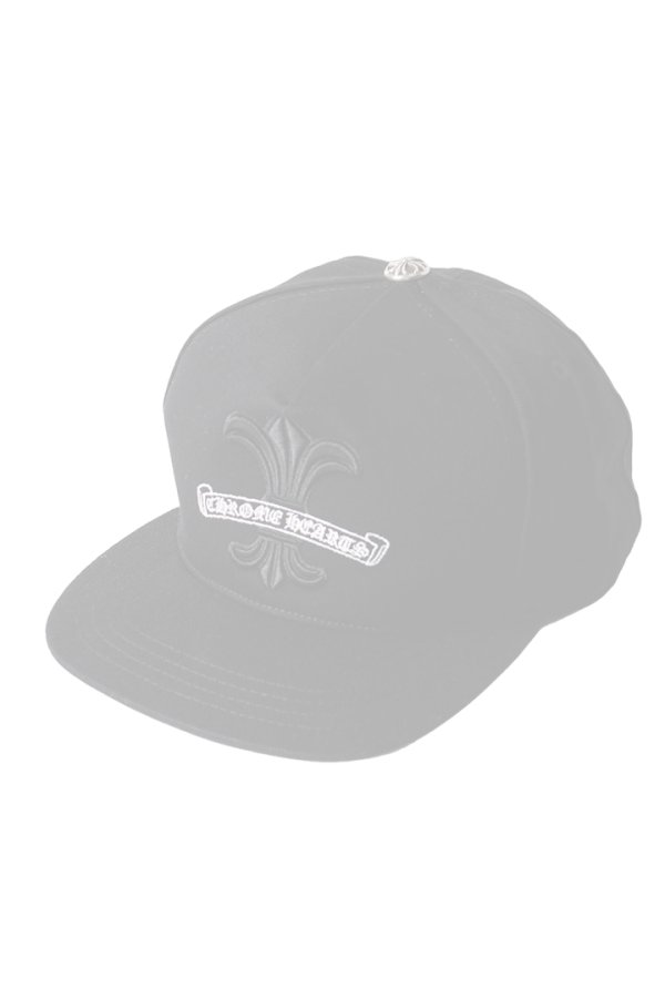 画像1: CHROME HEARTS クロムハーツ HAT-BSBL CAP-DENIM-CH FLR-SCROLL LABEL{-BFS} (1)