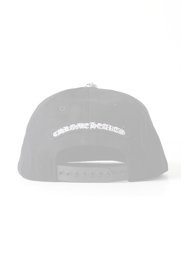 画像4: CHROME HEARTS クロムハーツ HAT-BSBL CAP-DENIM-CH FLR-SCROLL LABEL{-BFS} (4)