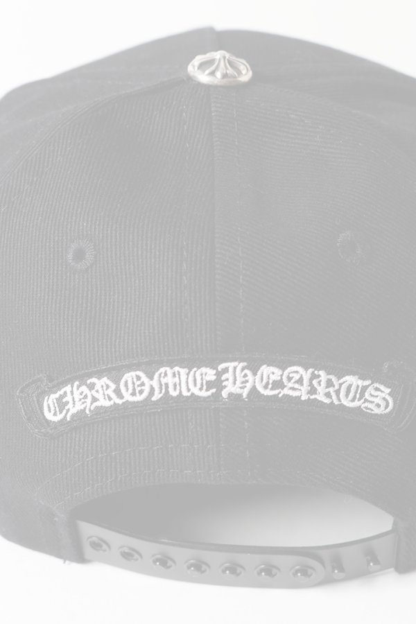 画像5: CHROME HEARTS クロムハーツ HAT-BSBL CAP-DENIM-CH FLR-SCROLL LABEL{-BFS} (5)