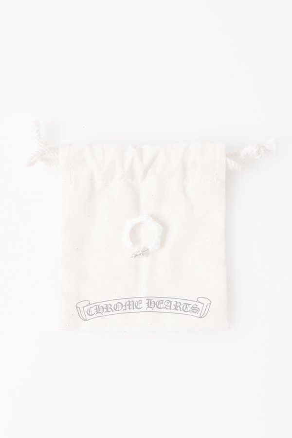 画像5:  {SOLD} CHROME HEARTS クロムハーツ PC-HOOP-CROSS-SLCN／ピアス {-BFS}  :CH202606-22-F  (5)