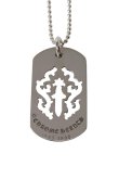 画像1: CHROME HEARTS クロムハーツ DOG TG-DAGGER-SLV-Ncklce／ダガー ドッグタグ ペンダント{-BFS} (1)
