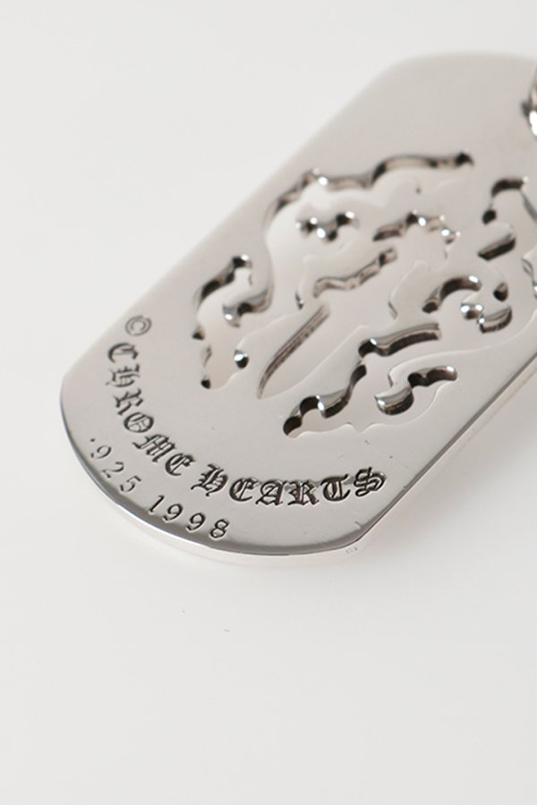 画像3: CHROME HEARTS クロムハーツ DOG TG-DAGGER-SLV-Ncklce／ダガー ドッグタグ ペンダント{-BFS} (3)