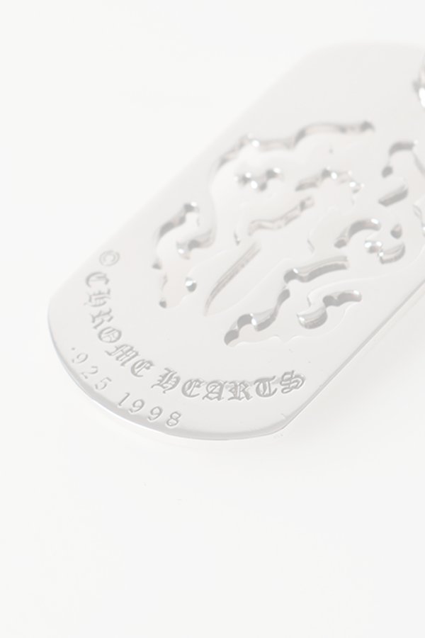 画像3: CHROME HEARTS クロムハーツ DOG TG-DAGGER-SLV-Ncklce／ダガー ドッグタグ ペンダント{-BFS} (3)