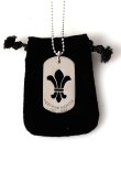 画像7: CHROME HEARTS クロムハーツ DOG TG-CH FLEUR-SLV-Ncklce／フレア ドッグタグ ペンダント{-BFS} (7)
