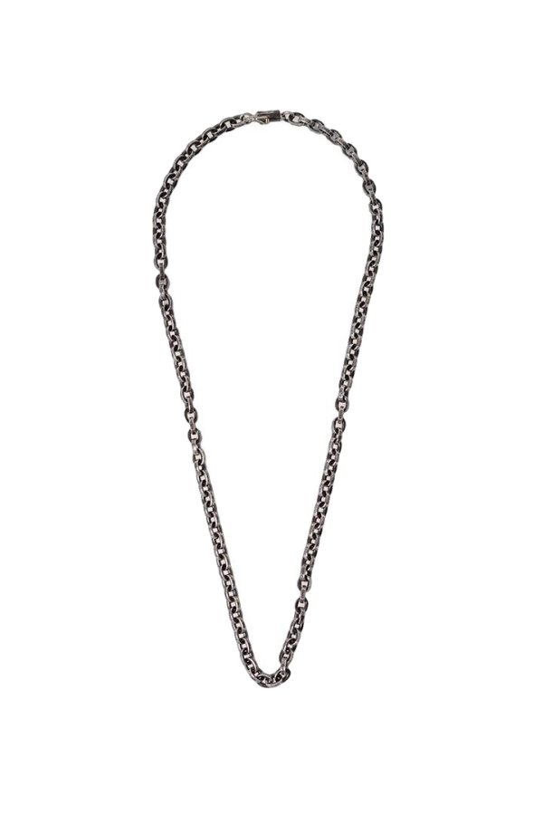 画像1: CHROME HEARTS クロムハーツ NKLC-PAPER CHAIN-I18-SLV／ペーパーチェーンネックレス{-BFS} (1)