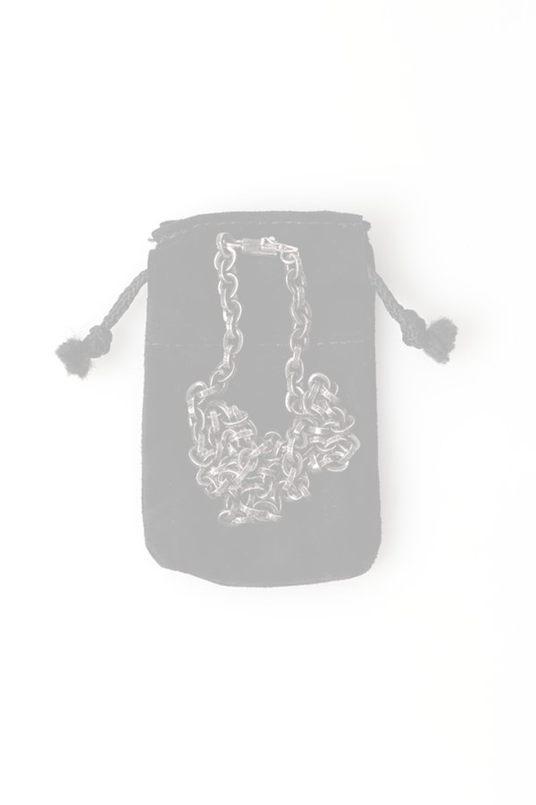画像5:  {SOLD} CHROME HEARTS クロムハーツ NKLC-PAPER CHAIN-I18-SLV／ペーパーチェーンネックレス  {-BFS}   :CH202606-25-F  (5)