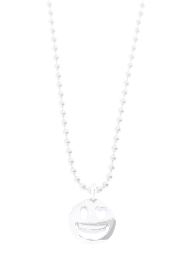 画像1:   TRAVIS WALKER トラヴィスワーカー Heart Emoji Charm {-AIA}  :CHS123-SLV-F  (1)