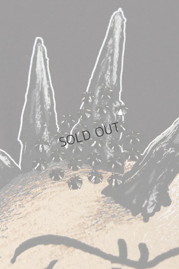 画像4: {SOLD}DOMREBEL ドムレーベル CHUCK T-SHIRT ブラックスワロフスキー{-AHS} (4)