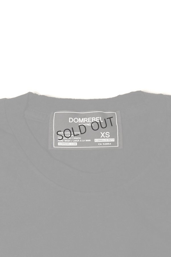 画像5: {SOLD}DOMREBEL ドムレーベル CHUCK T-SHIRT ブラックスワロフスキー{-AHS} (5)