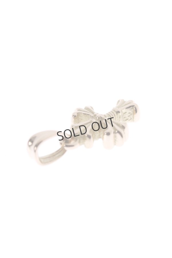 画像4: {SOLD}TRAVIS WALKER トラヴィスワーカー MINI DOUBLE CROSS CHARM 18K YELLOW GOLD w/CENTER DIAMOND{-AIA} (4)