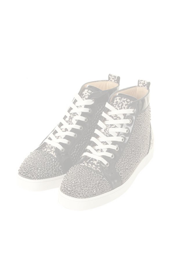 画像2:  {SOLD} christian louboutin クリスチャン ルブタン Sneaker{CL-201706-02-BLK-AGS} (2)
