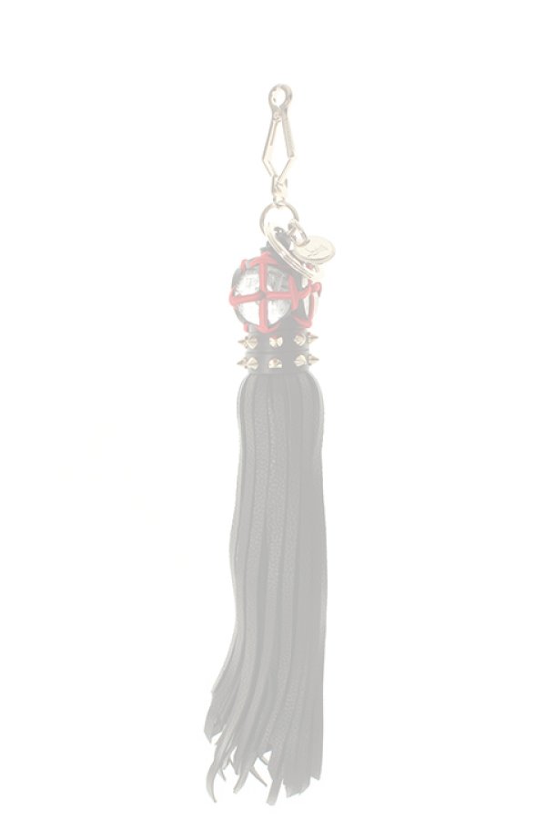 画像1:  {SOLD} christian louboutin クリスチャン ルブタン Bag Charm{CL-201706-07-BLK-AGS} (1)