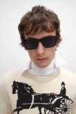 画像4: CELINE セリーヌ ブラックフレーム 41 サングラス / アセテート CELINE 3 DOTS Acetate Sunglasses{E-} (4)