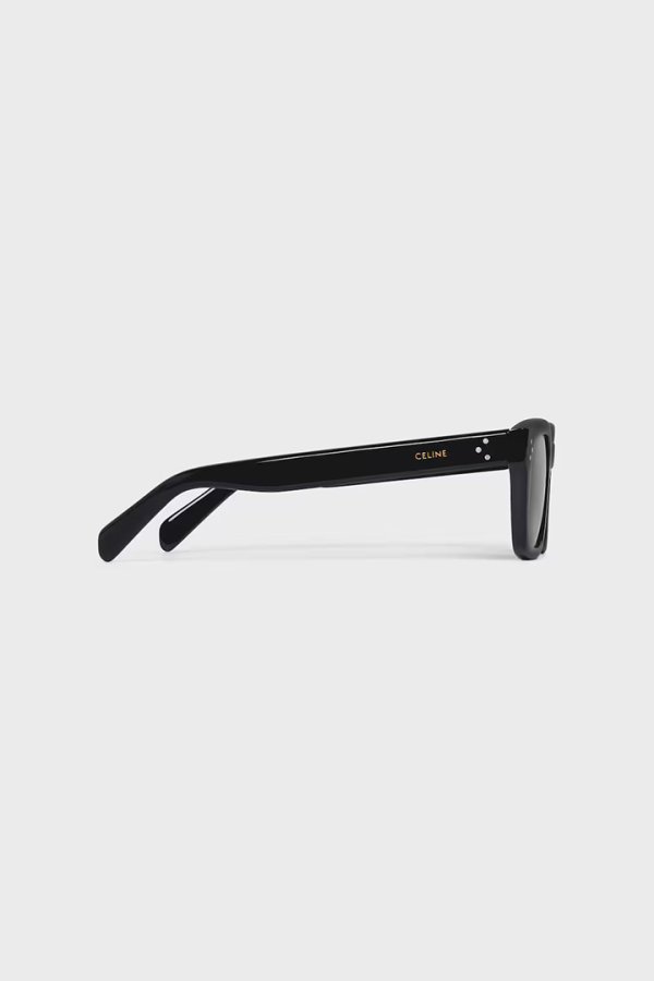 画像7: CELINE セリーヌ ブラックフレーム 41 サングラス / アセテート CELINE 3 DOTS Acetate Sunglasses{E-} (7)