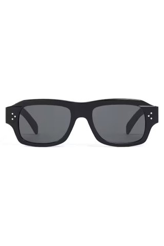 CELINE PARIS ブラックサングラス　トリオンフ　01 アセテート CELINE トリオンフ 01 サングラス / アセテート (CELINE/サングラス