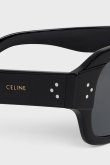 画像2: CELINE セリーヌ ブラックフレーム 61 サングラス / アセテート CELINE 3 DOTS HD Acetate Sunglasses (2)