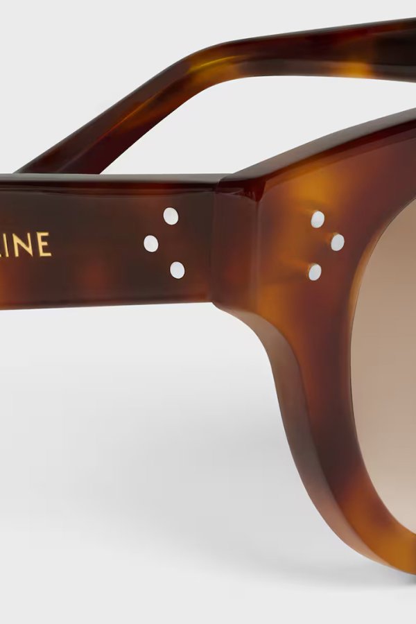 画像8: CELINE セリーヌ CELINE 3 DOTS Acetate Sunglasses (8)