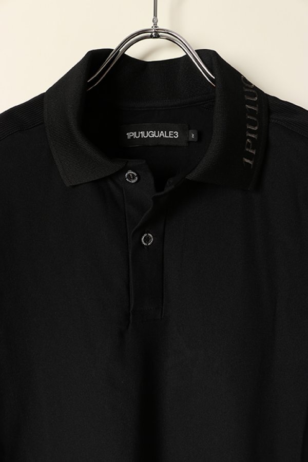 画像3: 1piu1uguale3 ウノピゥウノウグァーレトレ 113 SPORT LUXE POLO 113 BLACK LOGO{-BCS} (3)