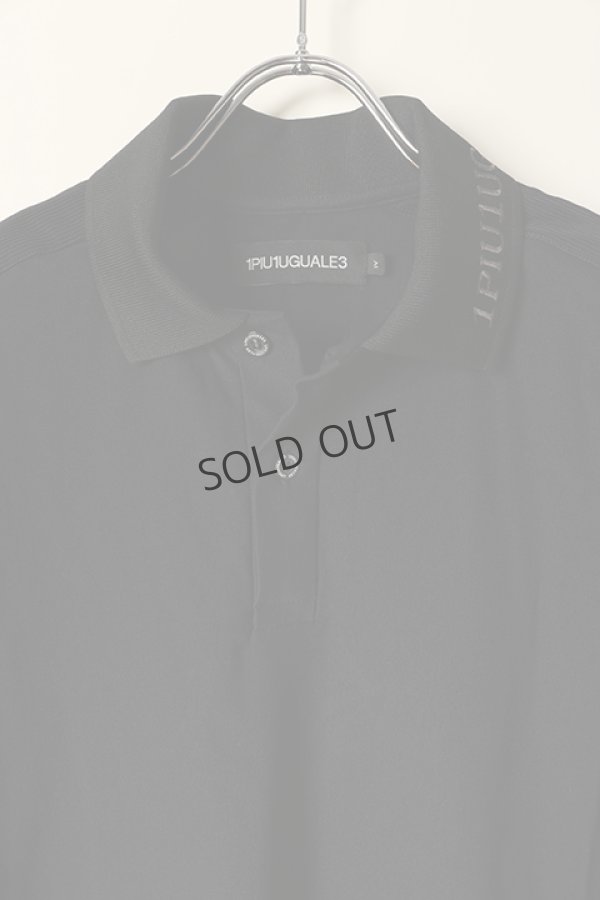 画像3: {SOLD}1piu1uguale3 ウノピゥウノウグァーレトレ 113 SPORT LUXE POLO 113 BLACK LOGO{-BCS} (3)