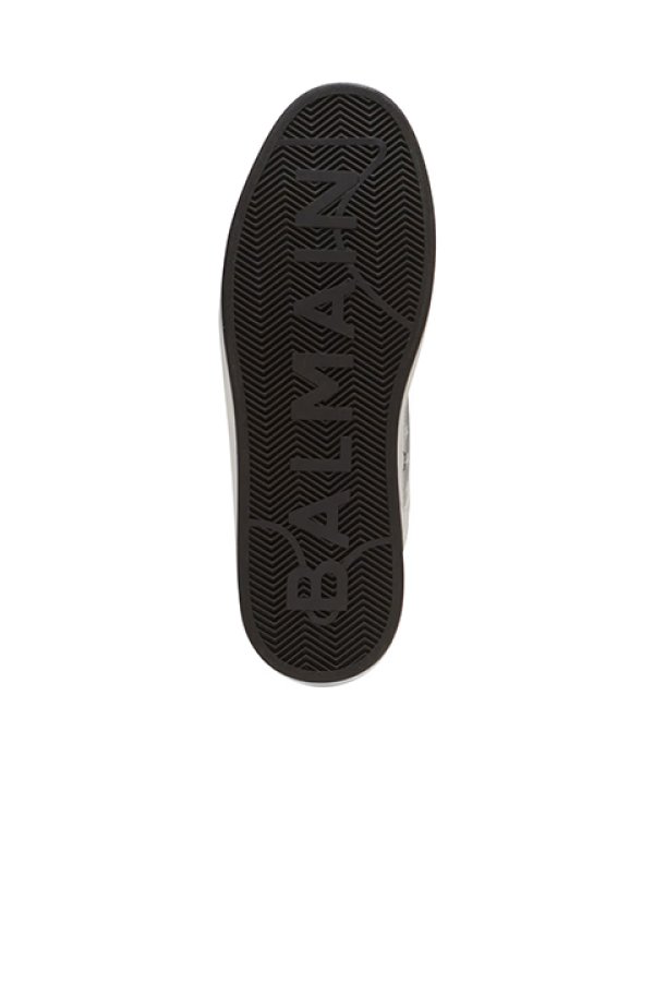 画像4: BALMAIN バルマン B-Court ミッドカット レザースニーカー スタープリント{-BDS} (4)