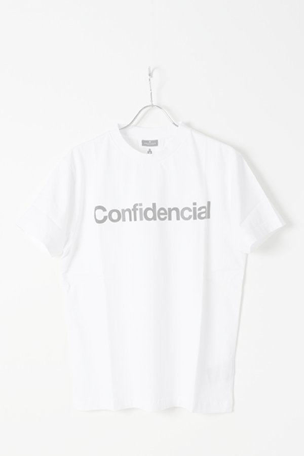 画像1:  {SOLD} MARCELO BURLON マルセロ ブロン CONFIDENCIAL BASIC T-SHIRT{CMAS20-015-0110-BJS} (1)