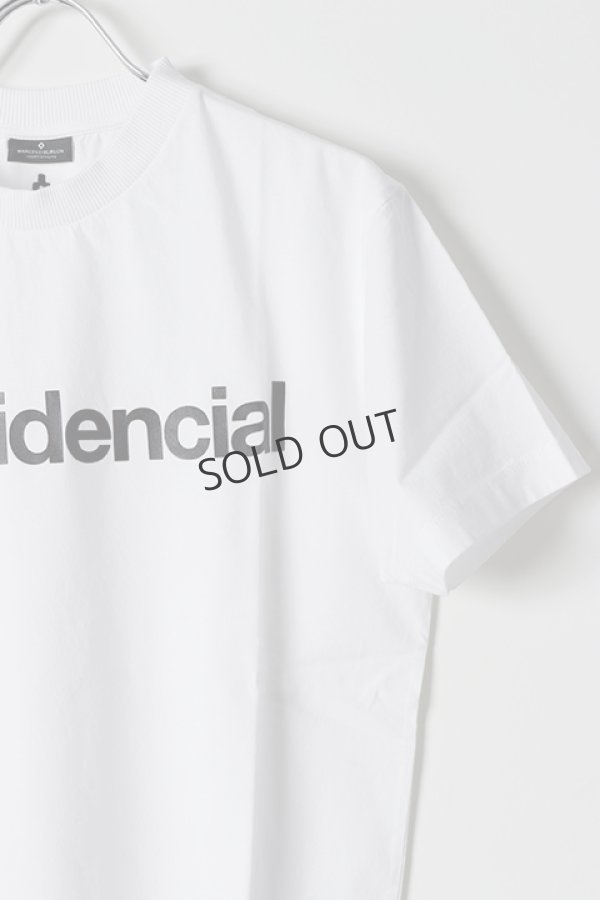 画像2: {SOLD}MARCELO BURLON マルセロ ブロン CONFIDENCIAL BASIC T-SHIRT{CMAS20-015-0110-BJS} (2)