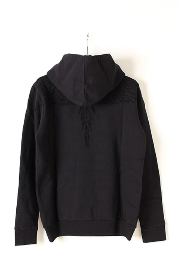 画像4: 【 40%OFF セール119,900円→71,940円】 MARCELO BURLON マルセロ ブロン WINGS LETTERING HOODIE{-AIA} (4)