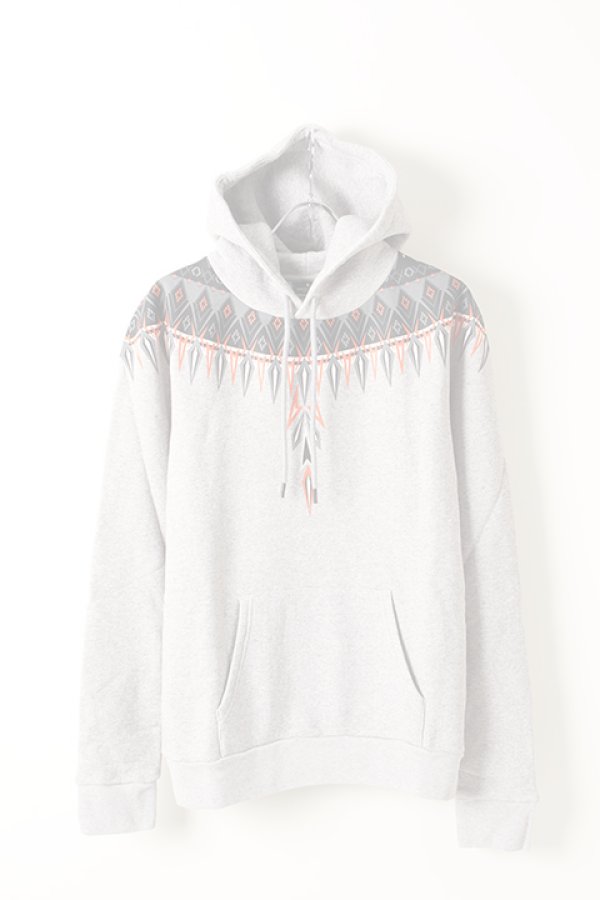画像1:   MARCELO BURLON マルセロ ブロン NORWEGIAN WINGS HOODIE{-AIA} (1)