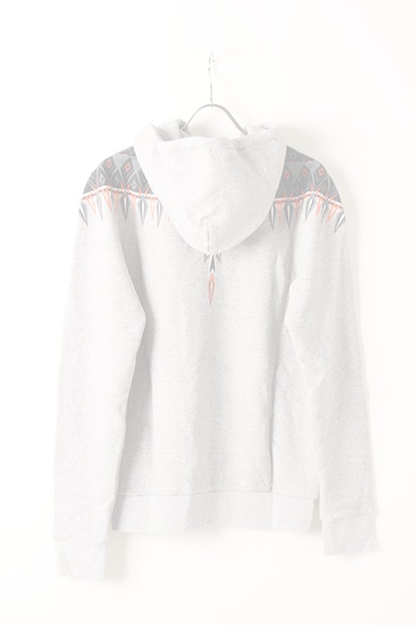 画像2:   MARCELO BURLON マルセロ ブロン NORWEGIAN WINGS HOODIE{-AIA} (2)