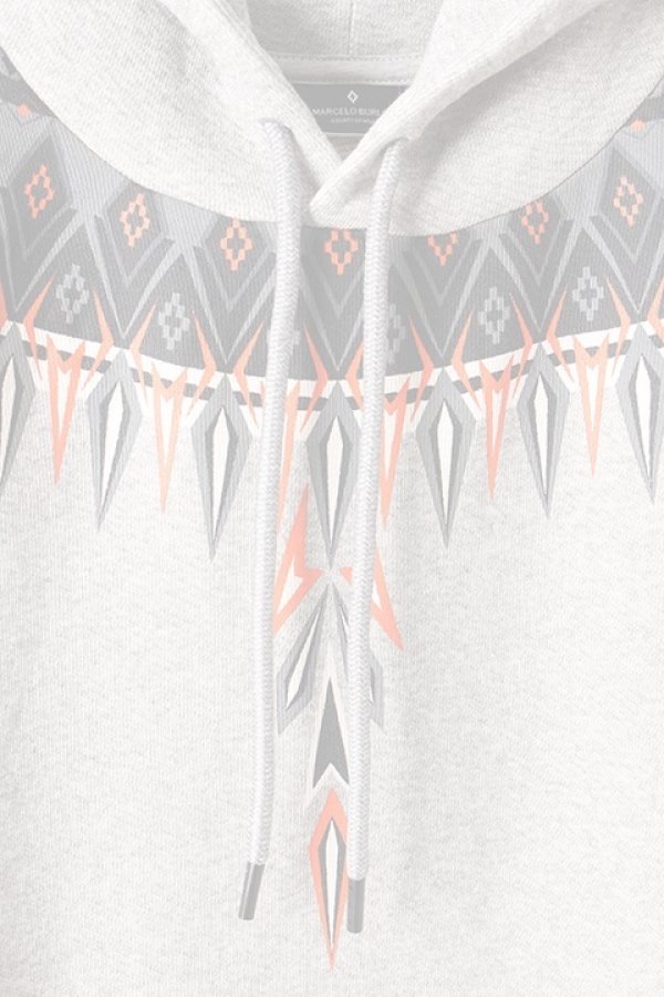 画像5:   MARCELO BURLON マルセロ ブロン NORWEGIAN WINGS HOODIE{-AIA} (5)