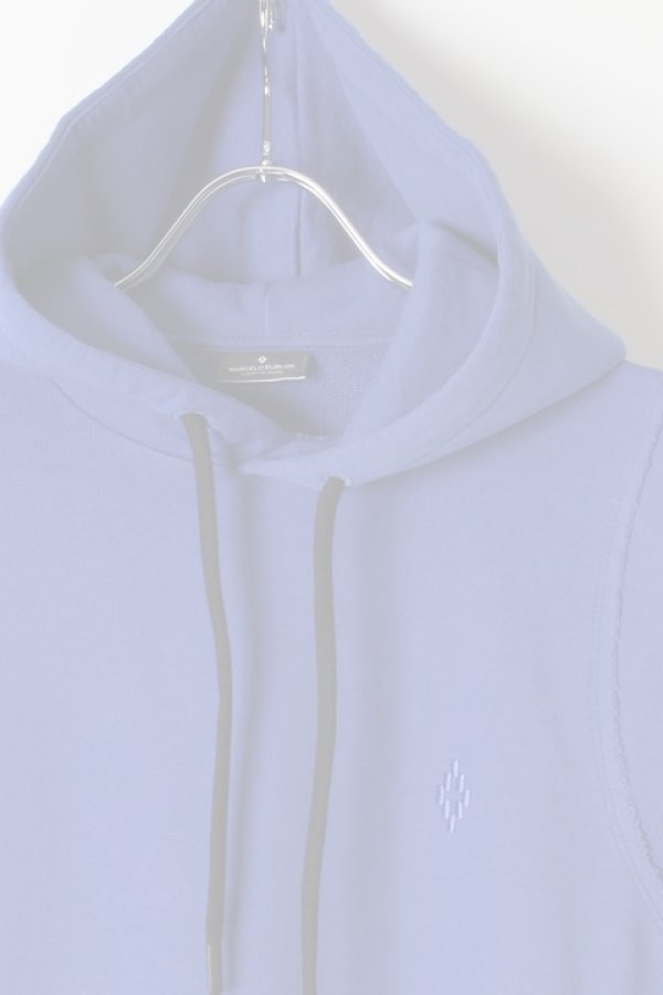 画像2:  {SOLD} MARCELO BURLON マルセロ ブロン DOUBLE PATCH REGULAR HOODIE{CMBS20-106-4584-BJS} (2)