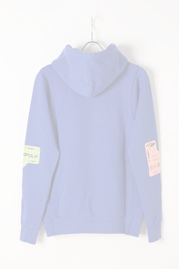画像5:  {SOLD} MARCELO BURLON マルセロ ブロン DOUBLE PATCH REGULAR HOODIE{CMBS20-106-4584-BJS} (5)