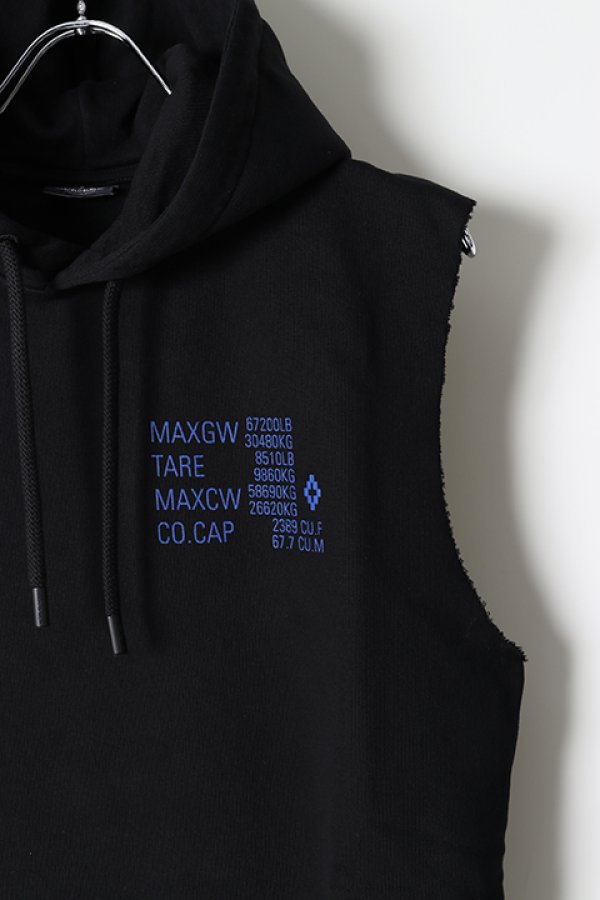 画像3: 【 40%OFF セール62,700円→37,620円】 MARCELO BURLON マルセロ ブロン FALLS SLEEVELESS REGULAR HOODIE{CMBS20-115-1045-BJS} (3)