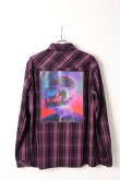 画像1: MARCELO BURLON マルセロ ブロン BUMPER CAR SHIRT{-AIA} (1)