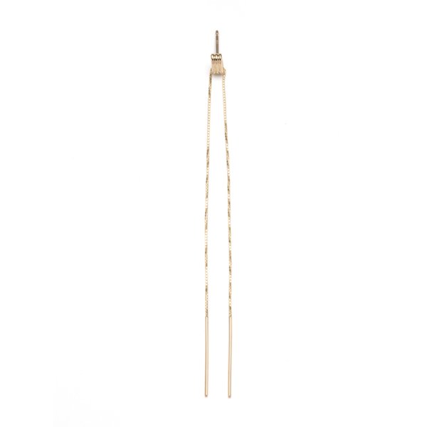 画像3: 【 20%OFF セール62,700円→50,160円】 Hirotaka ヒロタカ Contortionist Chain Pierce L Size{-BJA} (3)