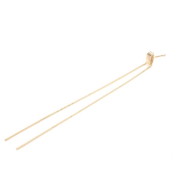 画像4: 【 20%OFF セール62,700円→50,160円】 Hirotaka ヒロタカ Contortionist Chain Pierce L Size{-BJA} (4)