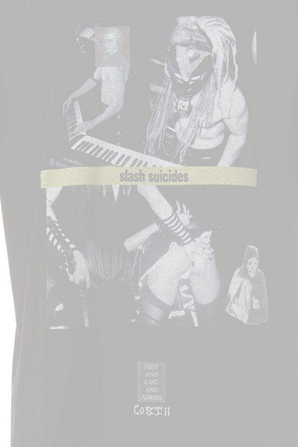 画像4:  {SOLD} CONTii コンティ SLASH SUICIDES TEE{-AGS} (4)