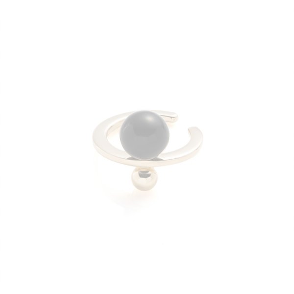 画像2:   Hirotaka ヒロタカ Bumble Bee Onyx & Gold Ear Cuff{-BAS} (2)