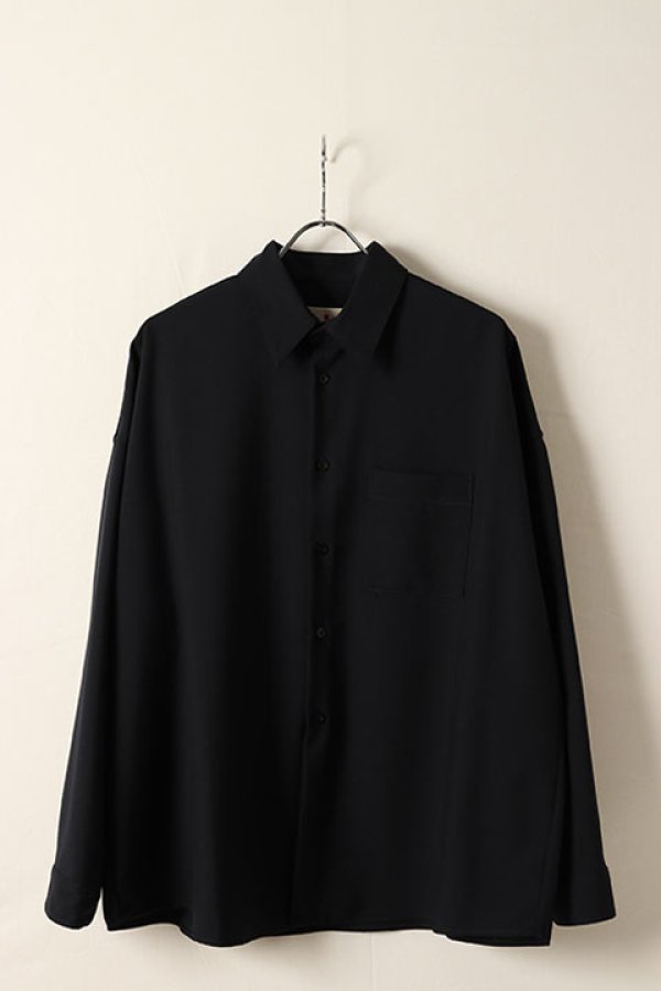 画像4: 【 30%OFF セール86,900円→60,830円】 MARNI マルニ トロピカルウール製 長袖シャツ{CUMU0061A3TW83900B99-BDS} (4)