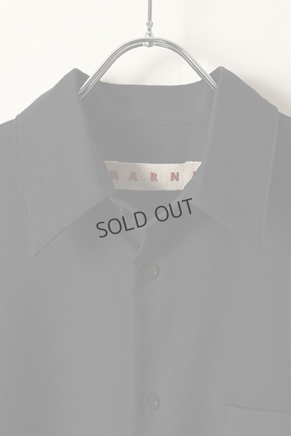 画像5: {SOLD}MARNI マルニ トロピカルウール製 長袖シャツ{CUMU0061A3TW83900B99-BDS} (5)