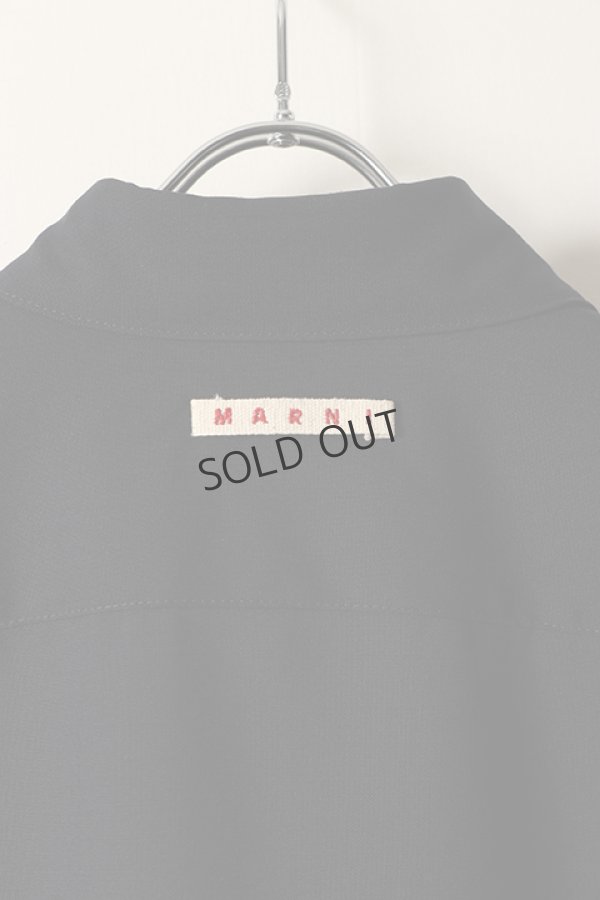 画像7: {SOLD}MARNI マルニ トロピカルウール製 長袖シャツ{CUMU0061A3TW83900B99-BDS} (7)