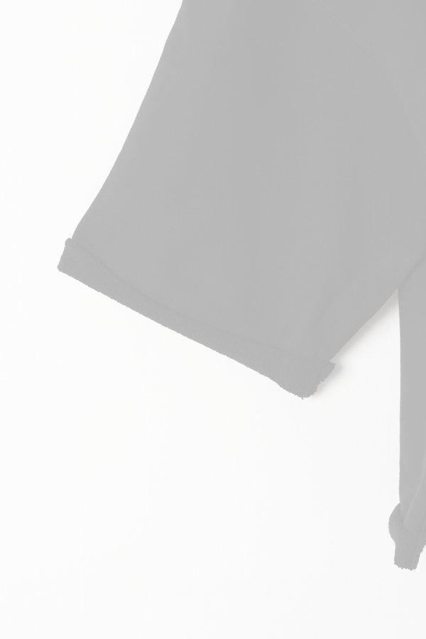 画像4:   AUI NITE アウィナイト cutoff embroidery logo sweat{-BFS} (4)