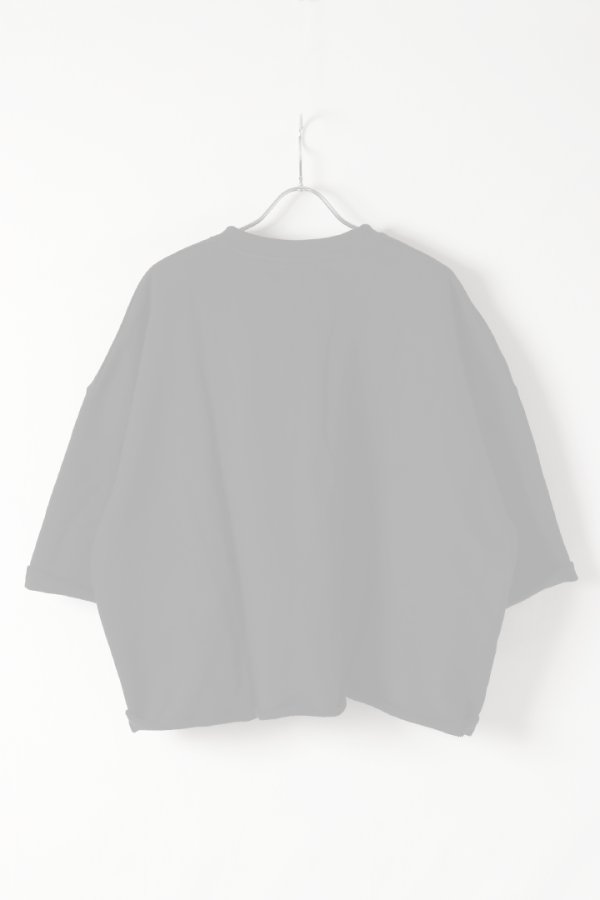 画像7:   AUI NITE アウィナイト cutoff embroidery logo sweat{-BFS} (7)