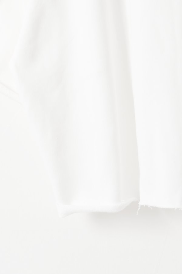 画像5:   AUI NITE アウィナイト cutoff embroidery logo sweat{-BFS} (5)