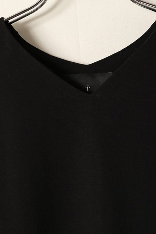 画像2: 【 30%OFF セール23,100円→16,170円】 T' ティー Vee Neck Dolman Sleeve Relax{-BDS} (2)