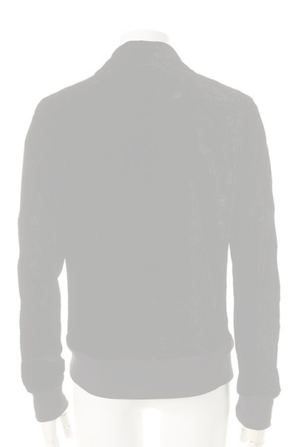 画像2:  {SOLD} DIET BUTCHER SLIM SKIN ダイエットブッチャー スリムスキン Crash velvet biker blouson{-AFA} (2)