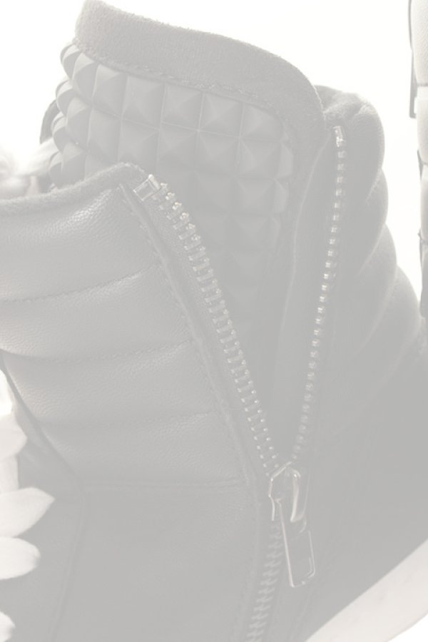 画像4:  {SOLD} DIET BUTCHER SLIM SKIN ダイエットブッチャー スリムスキン Twisted sneaker "TILT-Leather"{-AFA} (4)