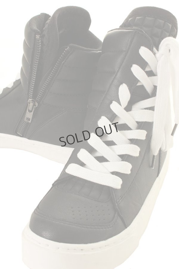 画像5: {SOLD}DIET BUTCHER SLIM SKIN ダイエットブッチャー スリムスキン Twisted sneaker "TILT-Leather"{-AFA} (5)