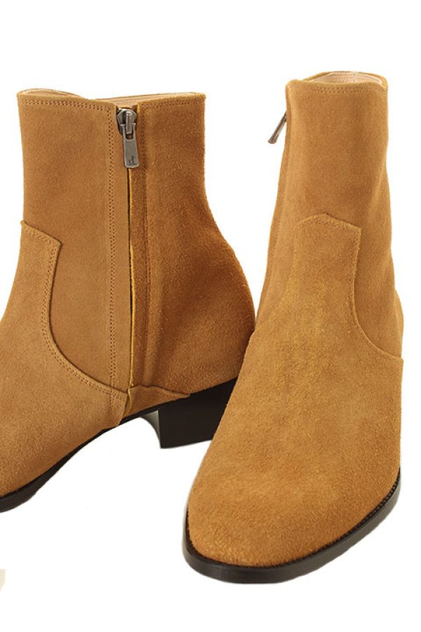 画像4: 【 50%OFF セール90,200円→45,100円】 DIET BUTCHER SLIM SKIN ダイエットブッチャー スリムスキン Heel boots "rosie-zip"{-AFA} (4)